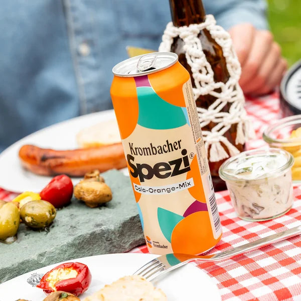 Krombacher Spezi Cola Orange 24x0,5L Dose Einweg