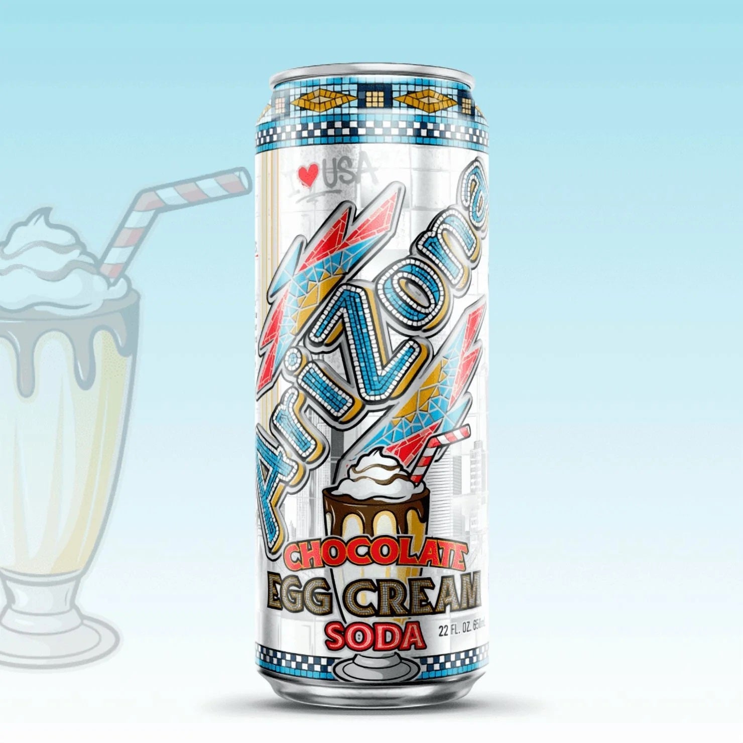 Arizona - Soda "Chocolate Egg Cream" (650 ml)