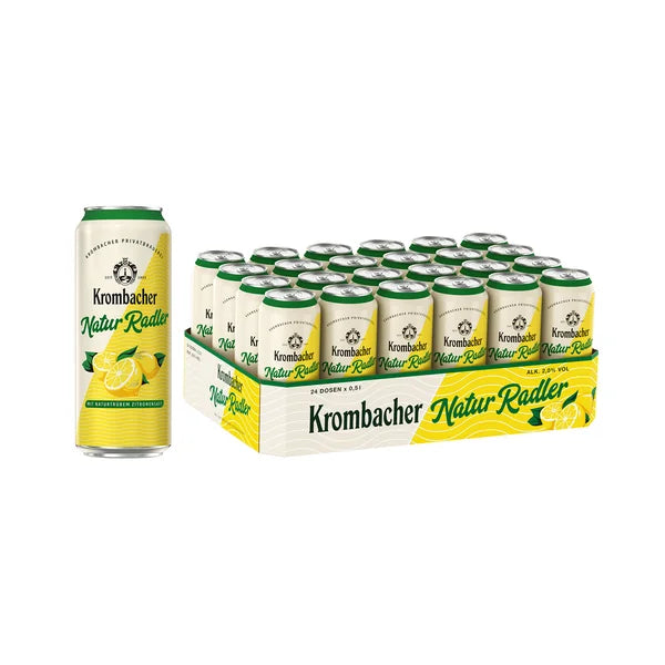 Krombacher NaturRadler 24x0,5L Dose Einweg