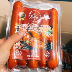 Box: Beef Sausage Grill Box – Spicy and Hearty (5-piece gift box, delivered in a cardboard box)