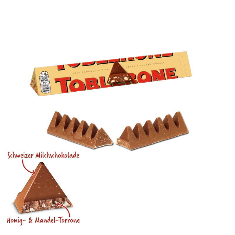 Toblerone Schokolade 20x100g