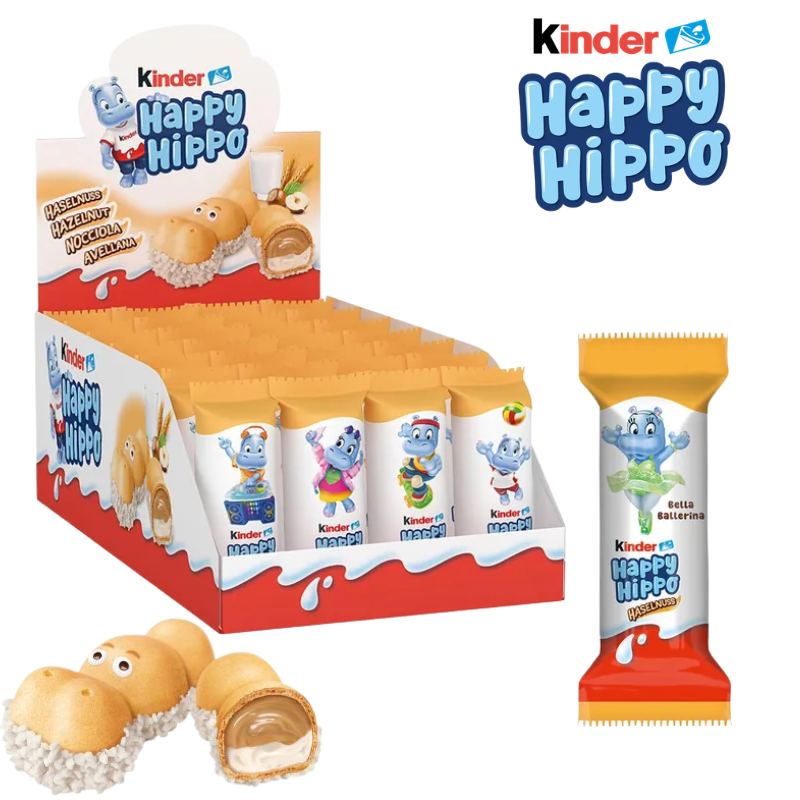 Kinder Happy Hippo Kakao und Haselnuss