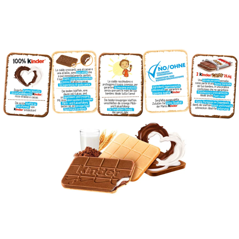 Kinder Cards 5x5er Packung, a 128 g