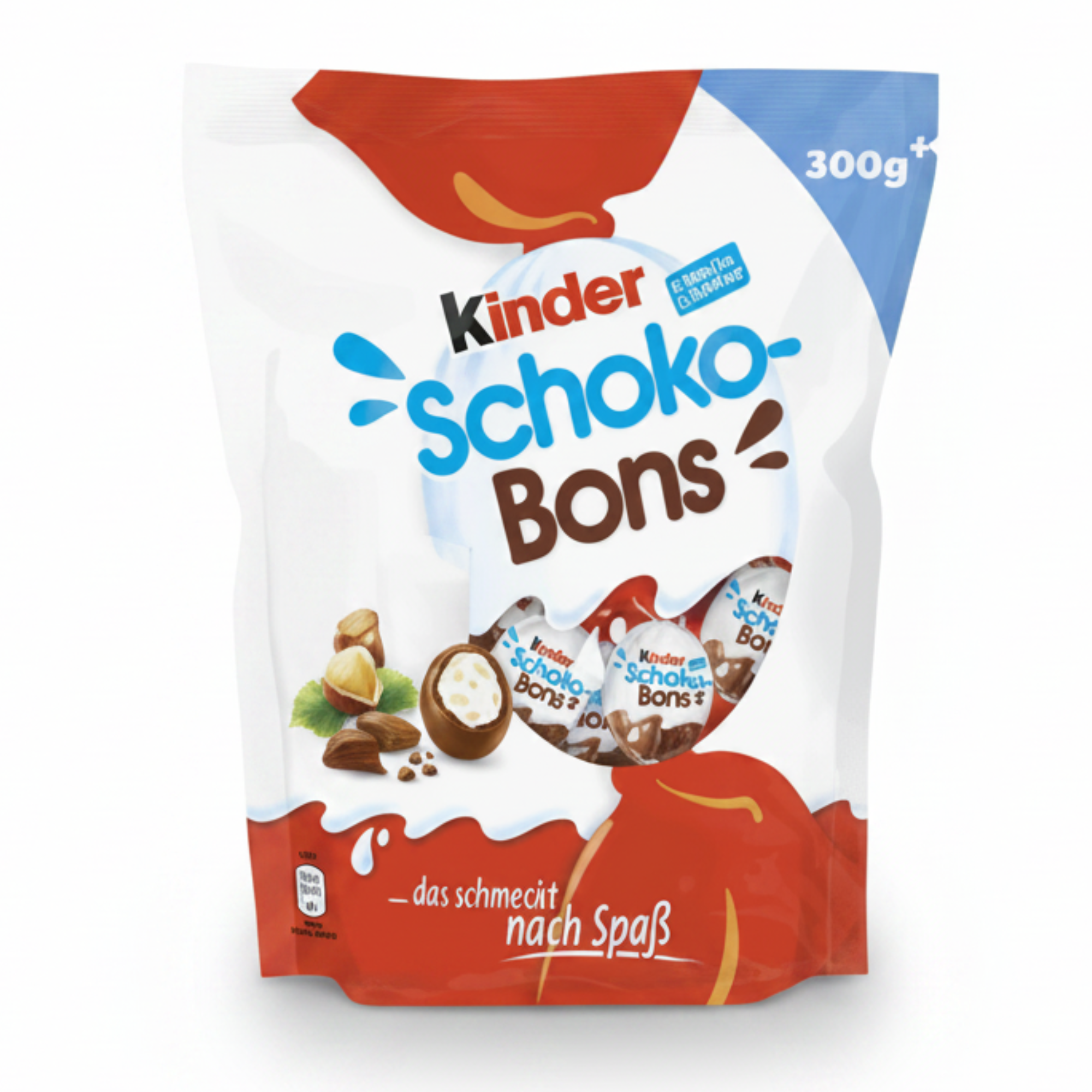 Kinder Schoko Bons - Zarte Milchschokolade mit Haselnussfülung
