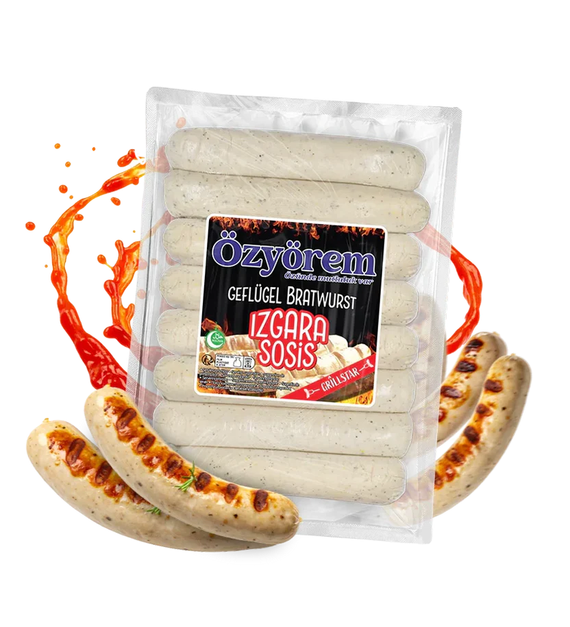 Özyörem Grillwurst Set, 7-piece, is delivered as a complete box.