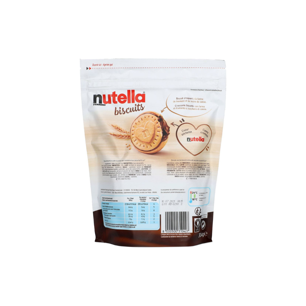 Nutella Biscuits Beutel 304g