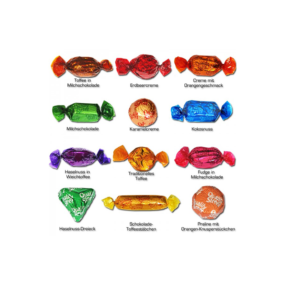 Quality Street - Toffees und Pralinen