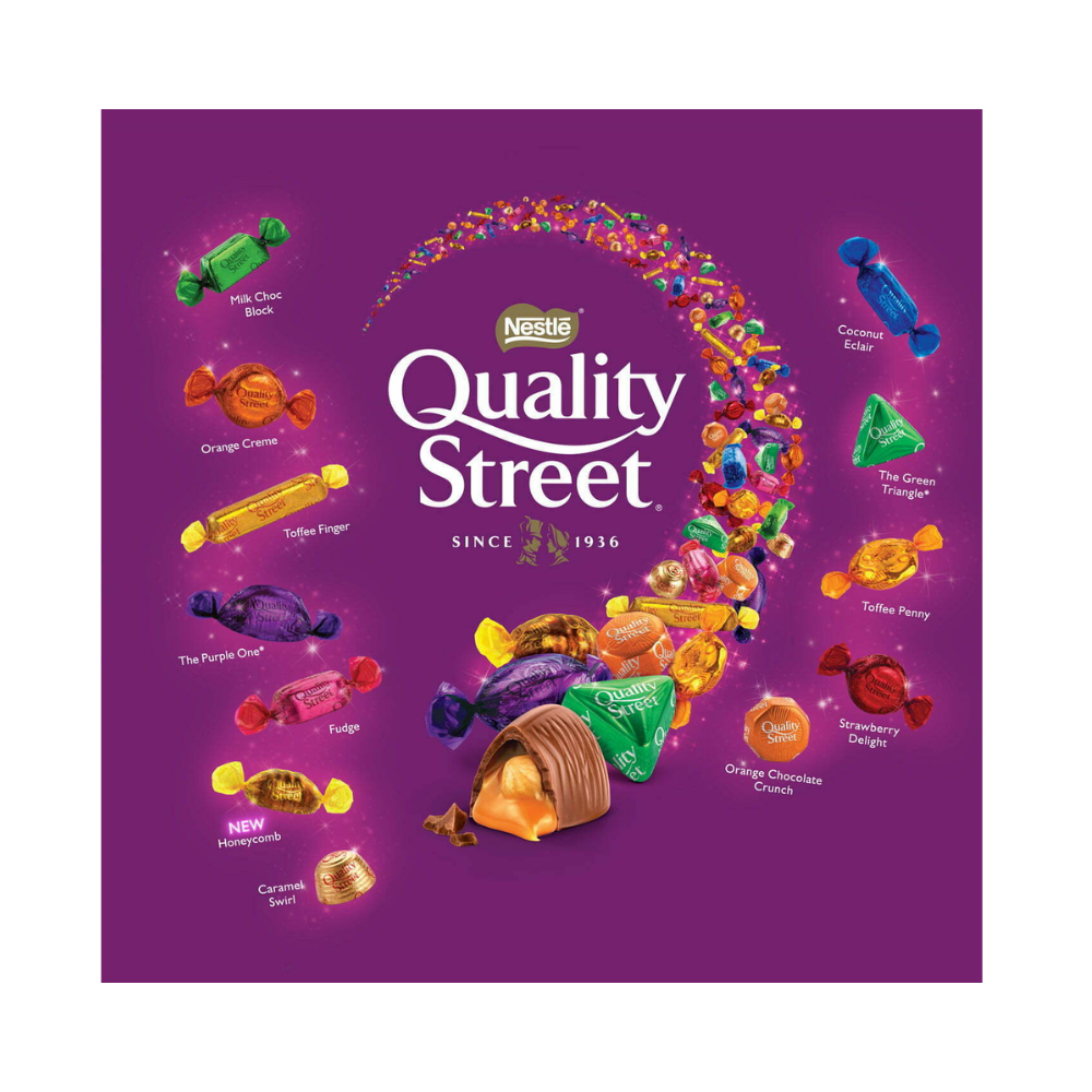 Quality Street - Toffees und Pralinen