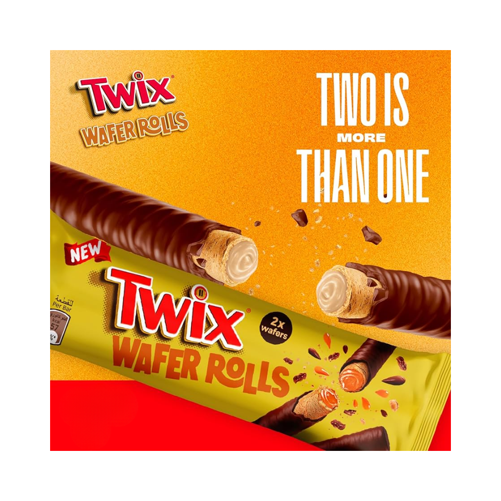 Twix Wafer Rolls 12x22,5g