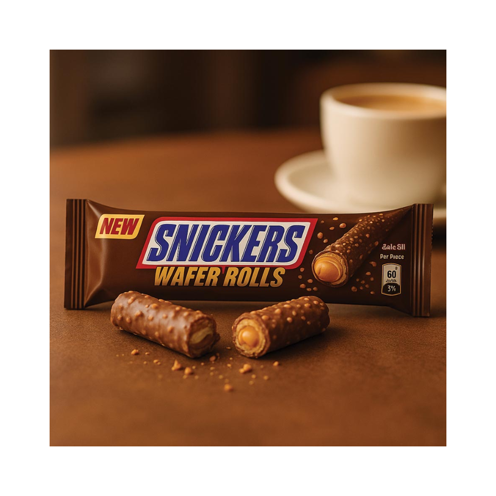 Snickers Wafer Rolls 12x 24g