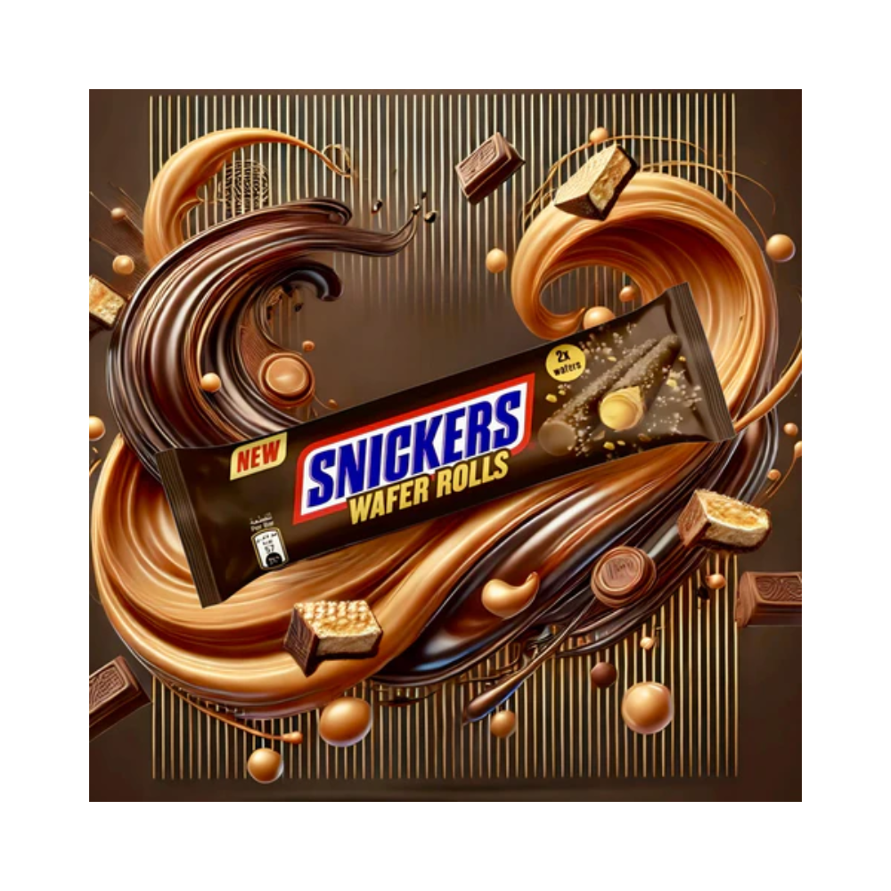 Snickers Wafer Rolls 12x 24g