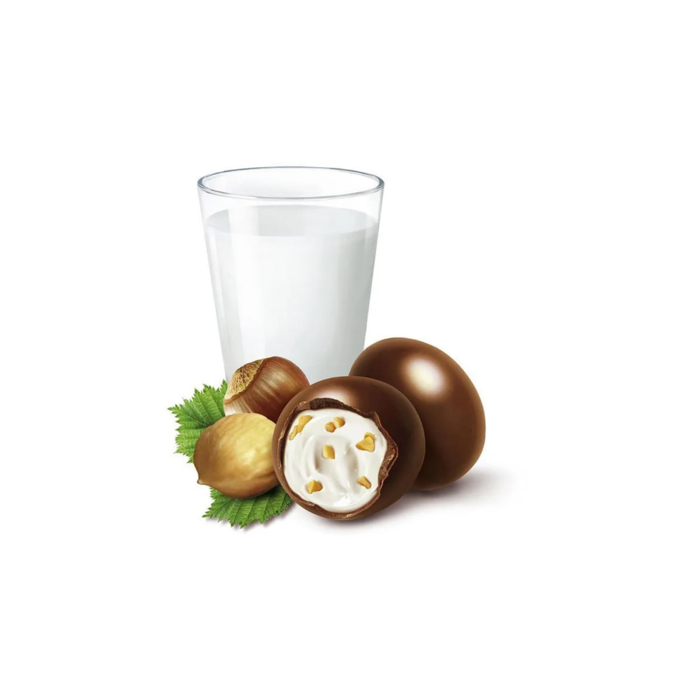 Kinder Schoko Bons - Zarte Milchschokolade mit Haselnussfülung